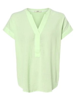 Zdjęcie produktu Esprit Casual Bluzka damska Kobiety Bawełna zielony jednolity,