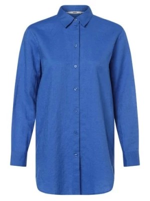 Zdjęcie produktu Esprit Casual Bluzka damska z dodatkiem lnu Kobiety len niebieski jednolity,