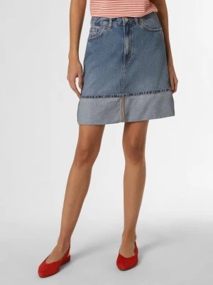 Zdjęcie produktu Esprit Casual Jeansowa spódnica damska Kobiety Bawełna niebieski jednolity,