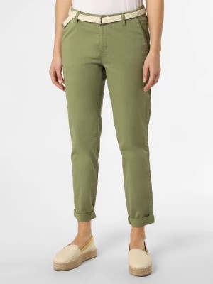 Zdjęcie produktu Esprit Casual Spodnie Kobiety Bawełna zielony jednolity,