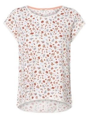 Zdjęcie produktu Esprit Casual T-shirt damski Kobiety Bawełna biały|wielokolorowy nadruk,