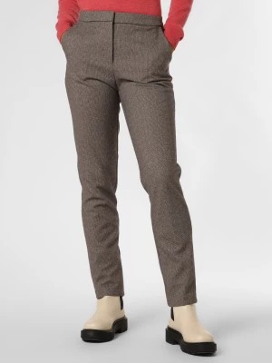 Zdjęcie produktu Esprit Collection Spodnie Kobiety Sztuczne włókno beżowy|brązowy|szary wzorzysty,