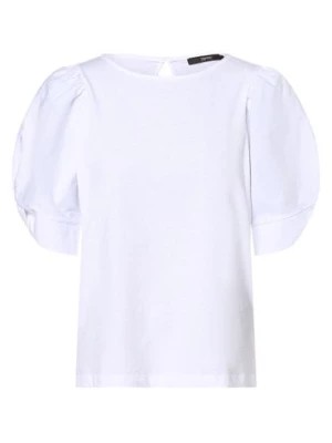 Zdjęcie produktu Esprit Collection T-shirt damski Kobiety Bawełna biały jednolity,