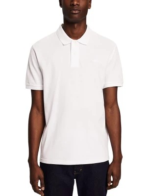 Zdjęcie produktu ESPRIT Koszulka polo w kolorze białym rozmiar: M