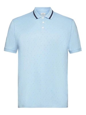 Zdjęcie produktu ESPRIT Koszulka polo w kolorze błękitnym rozmiar: S