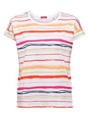 Zdjęcie produktu ESPRIT Koszulka w kolorze biało-czerwonym rozmiar: S