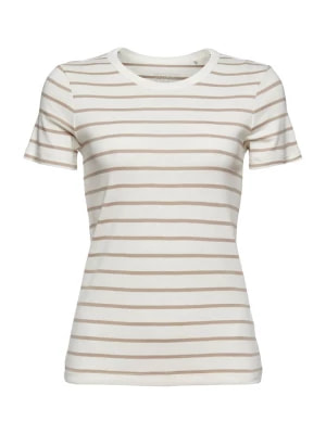 Zdjęcie produktu ESPRIT Koszulka w kolorze biało-niebiesko-jasnobrązowym rozmiar: XL