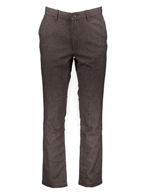Zdjęcie produktu ESPRIT Spodnie chino "Brushed" w kolorze oliwkowym rozmiar: W34/L32