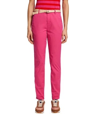 Zdjęcie produktu ESPRIT Spodnie chino w kolorze różowym rozmiar: 42/L32