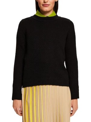 Zdjęcie produktu ESPRIT Sweter w kolorze czarnym rozmiar: XXL