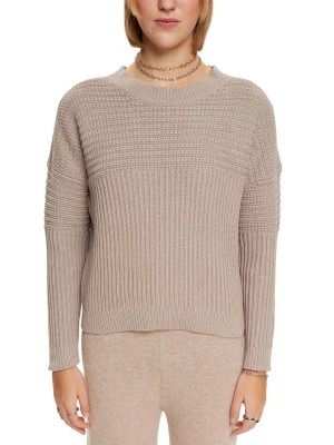 Zdjęcie produktu ESPRIT Sweter w kolorze szarobrązowym rozmiar: XL