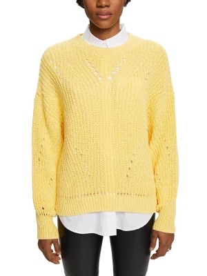 Zdjęcie produktu ESPRIT Sweter w kolorze żółtym rozmiar: L