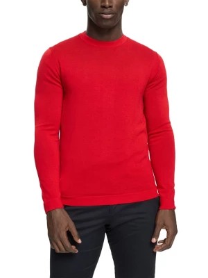 Zdjęcie produktu ESPRIT Wełniany sweter w kolorze czerwonym rozmiar: M
