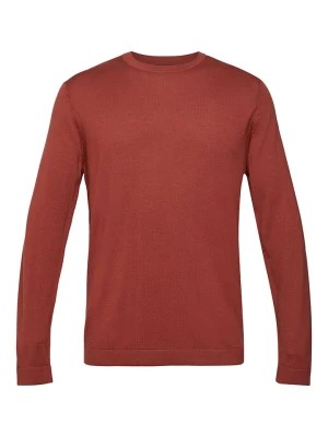 Zdjęcie produktu ESPRIT Wełniany sweter w kolorze czerwonym rozmiar: S