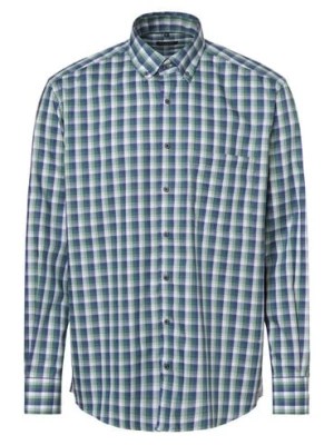 Zdjęcie produktu Eterna Comfort Fit Koszula męska Mężczyźni Comfort Fit Bawełna zielony w kratkę,