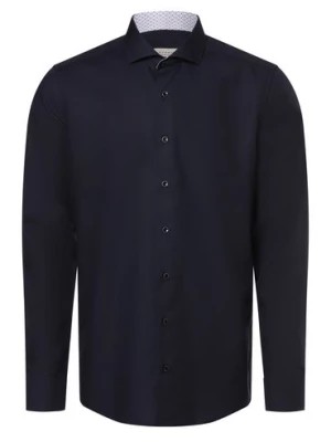 Zdjęcie produktu Eterna Slim Fit Koszula męska - non-iron Mężczyźni Slim Fit Bawełna niebieski jednolity,