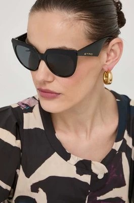 Zdjęcie produktu Etro okulary przeciwsłoneczne damskie kolor czarny ETRO 0003/S