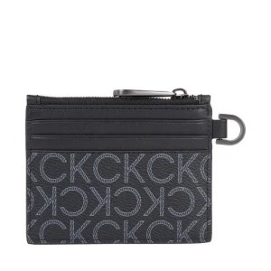 Zdjęcie produktu Etui na karty kredytowe Calvin Klein Subtle Mono 6Cc Holder W/Zip K50K509236 Black Classic Mono 01H