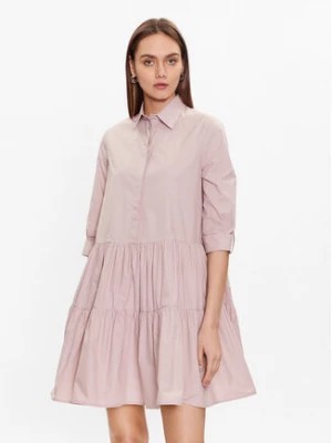Zdjęcie produktu Fabiana Filippi Sukienka koszulowa ABD273W188 Różowy Regular Fit