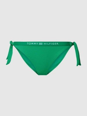 Zdjęcie produktu Figi bikini z nadrukiem z logo Tommy Hilfiger