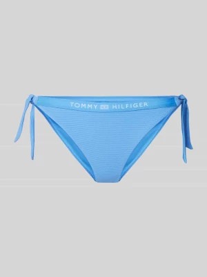 Zdjęcie produktu Figi bikini z nadrukiem z logo Tommy Hilfiger