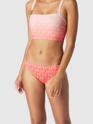 Zdjęcie produktu Figi bikini ze wzorem z logo model ‘Ombre’ MICHAEL Michael Kors