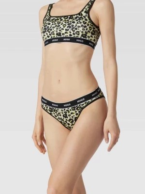 Zdjęcie produktu Figi bikini ze zwierzęcym nadrukiem model ‘CLASSIC LEO’ HUGO