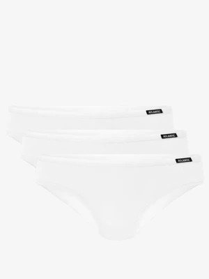 Zdjęcie produktu Figi damskie Bikini białe 3-pack ATLANTIC