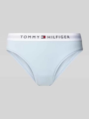 Zdjęcie produktu Figi w jednolitym kolorze z elastycznym pasem Tommy Hilfiger