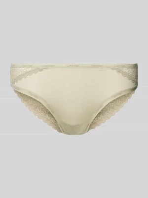 Zdjęcie produktu Figi z obszyciem z koronki model ‘FLIRTY’ Calvin Klein Underwear