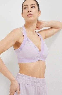 Zdjęcie produktu Fila biustonosz sportowy Revel kolor fioletowy gładki
