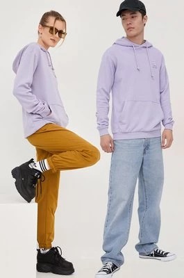 Zdjęcie produktu Fila bluza Bouillon kolor fioletowy z kapturem gładka