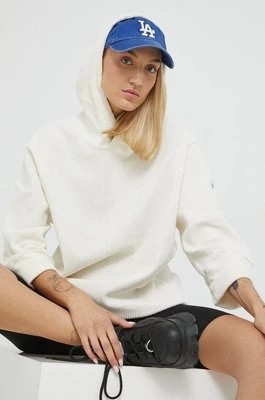 Zdjęcie produktu Fila bluza damska kolor beżowy z kapturem gładka