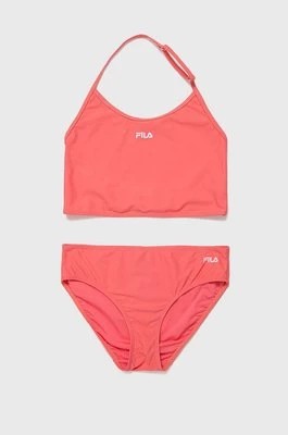 Zdjęcie produktu Fila dwuczęściowy strój kąpielowy dziecięcy kolor różowy