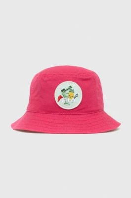 Zdjęcie produktu Fila kapelusz bawełniany dziecięcy kolor różowy bawełniany