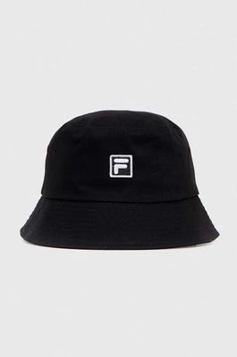 Zdjęcie produktu Fila kapelusz bawełniany kolor czarny bawełniany