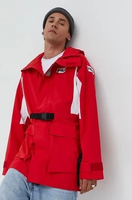 Zdjęcie produktu Fila kurtka przeciwdeszczowa męska kolor czerwony przejściowa