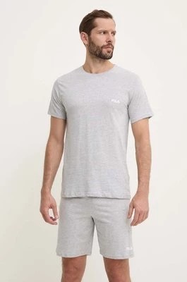 Zdjęcie produktu Fila piżama męska kolor szary melanżowa FPS1190