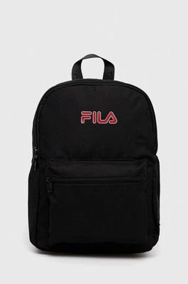 Zdjęcie produktu Fila plecak dziecięcy kolor czarny duży z nadrukiem