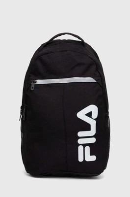 Zdjęcie produktu Fila plecak Folsom kolor czarny duży z nadrukiem FBU0127