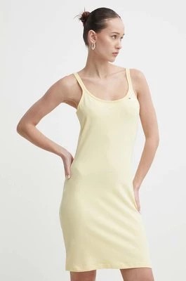 Zdjęcie produktu Fila sukienka Brillon kolor żółty mini dopasowana FAW0704