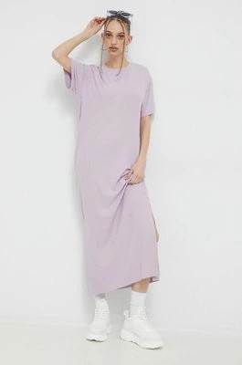 Zdjęcie produktu Fila sukienka kolor fioletowy maxi prosta