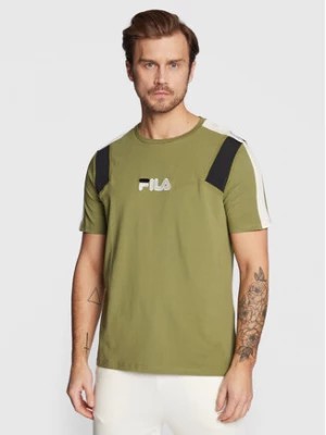 Zdjęcie produktu Fila T-Shirt Bormio FAM0175 Zielony Regular Fit