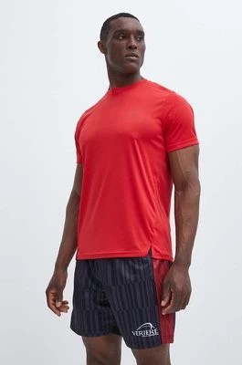 Zdjęcie produktu Fila t-shirt do biegania Thionville kolor czerwony gładki FAM0639