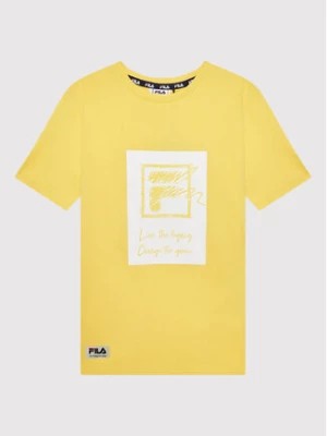 Zdjęcie produktu Fila T-Shirt Trendelburg FAT0038 Żółty Regular Fit