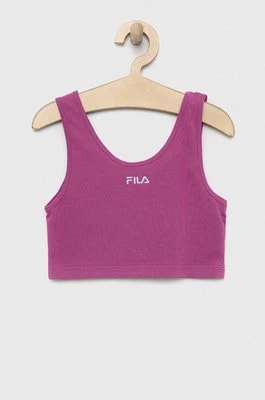 Zdjęcie produktu Fila top dziecięcy kolor fioletowy