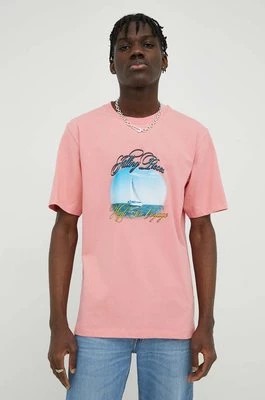 Zdjęcie produktu Filling Pieces t-shirt bawełniany kolor różowy