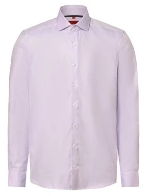 Zdjęcie produktu Finshley & Harding Koszula męska - Łatwe prasowanie Mężczyźni Slim Fit Bawełna lila jednolity,