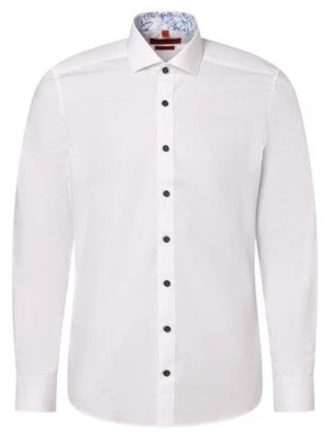 Zdjęcie produktu Finshley & Harding Koszula męska Mężczyźni Slim Fit Bawełna biały jednolity,