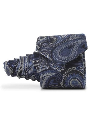 Zdjęcie produktu Finshley & Harding Krawat jedwabny męski Mężczyźni Jedwab szary wzorzysty,